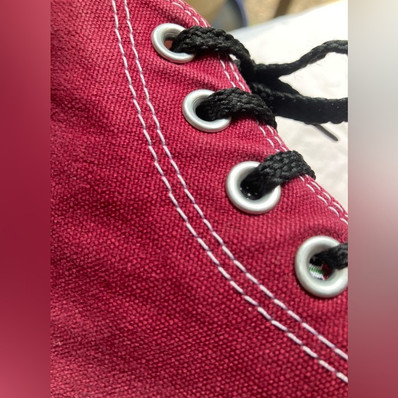 Converse Chuck Taylor All Star Classic High Top Upcycled Cherry Women 9 Men 7 - Picture 7 of 14